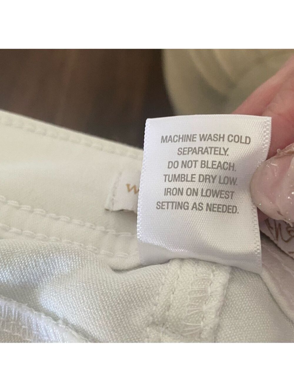 Westport 1962 White Skinny Capri Jeans Size 6 - Picture 5 of 10